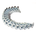 Europe hot sale Perfect quality and bottom price flat head self drilling pvc profile window screws